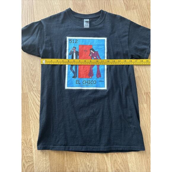 SELENA El Chico Del apartamento 512 BINGO LOTERIA CARD SINGER T-SHIRT Small - Picture 8 of 8